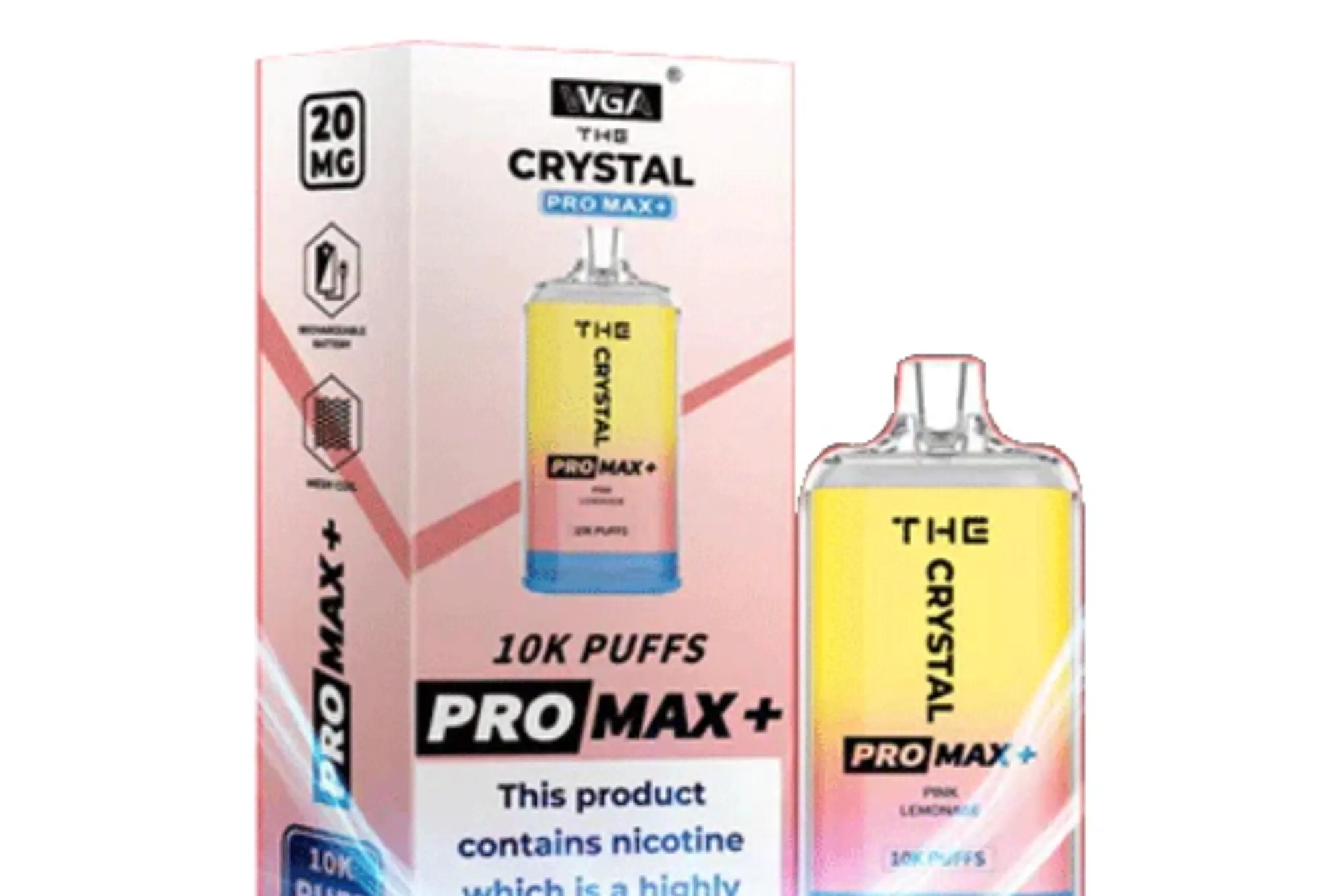 what flavour is mr pink crystal pro max