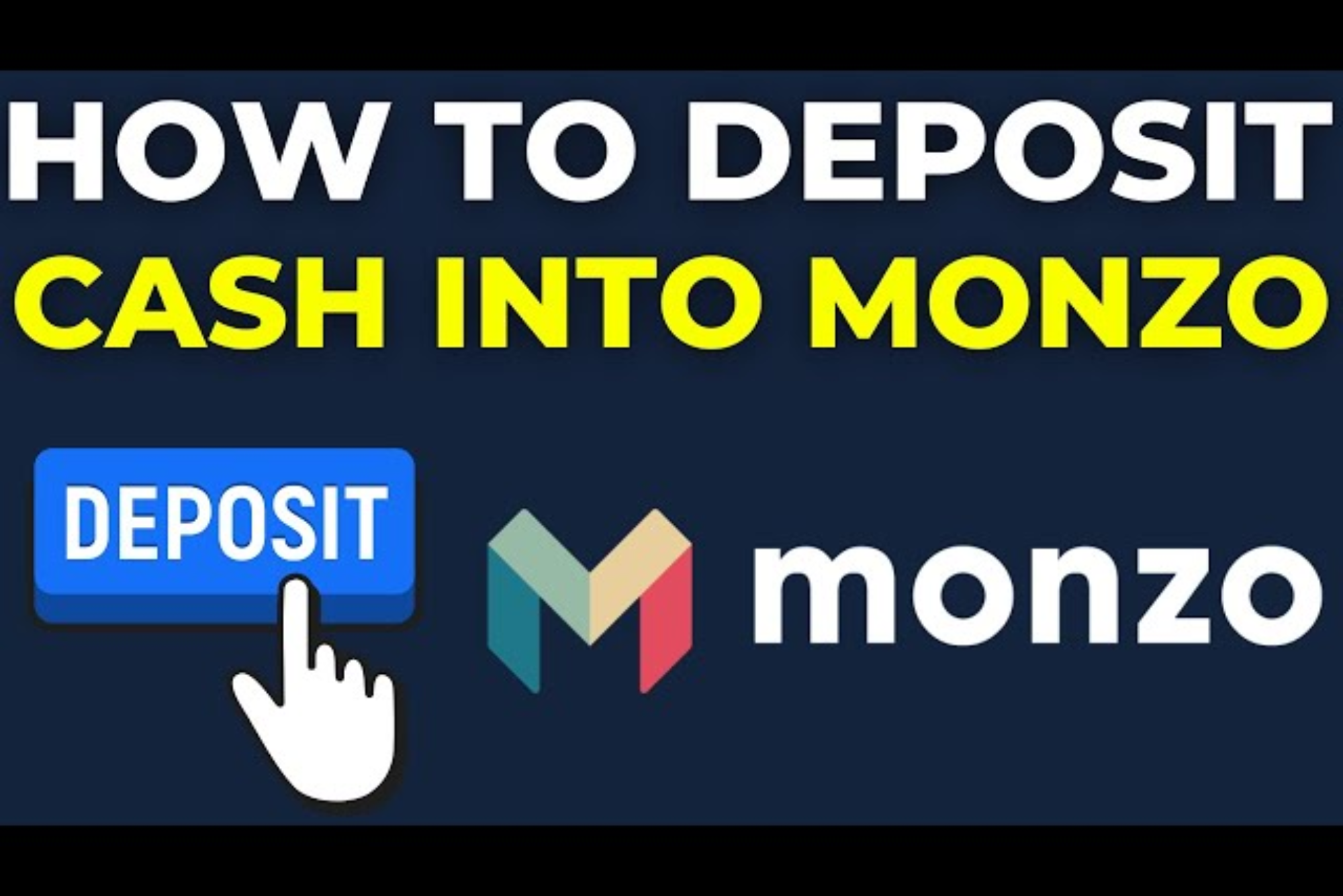 Depositing Money Into MONZO