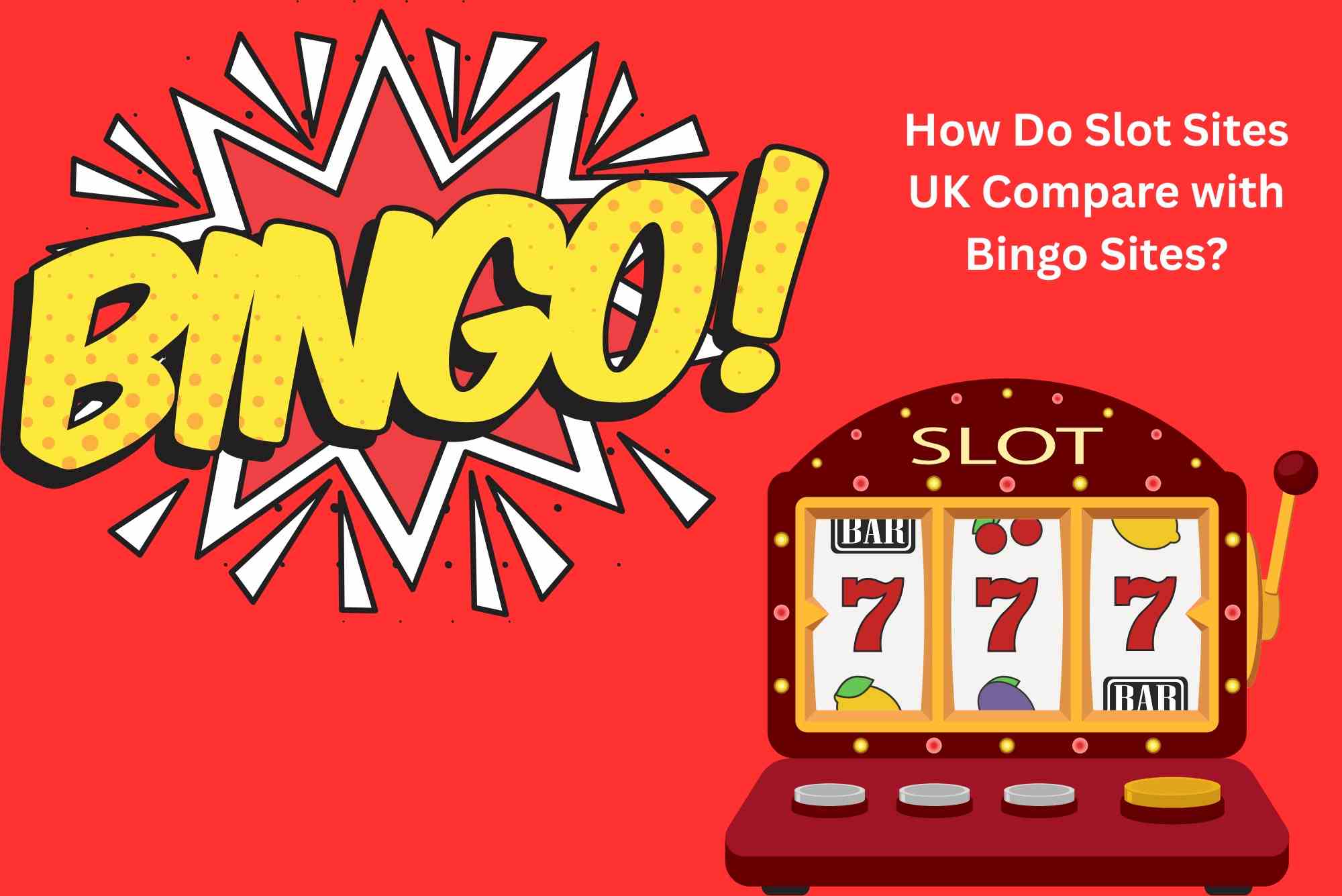 Slot Sites UK Compare with Bingo Sites