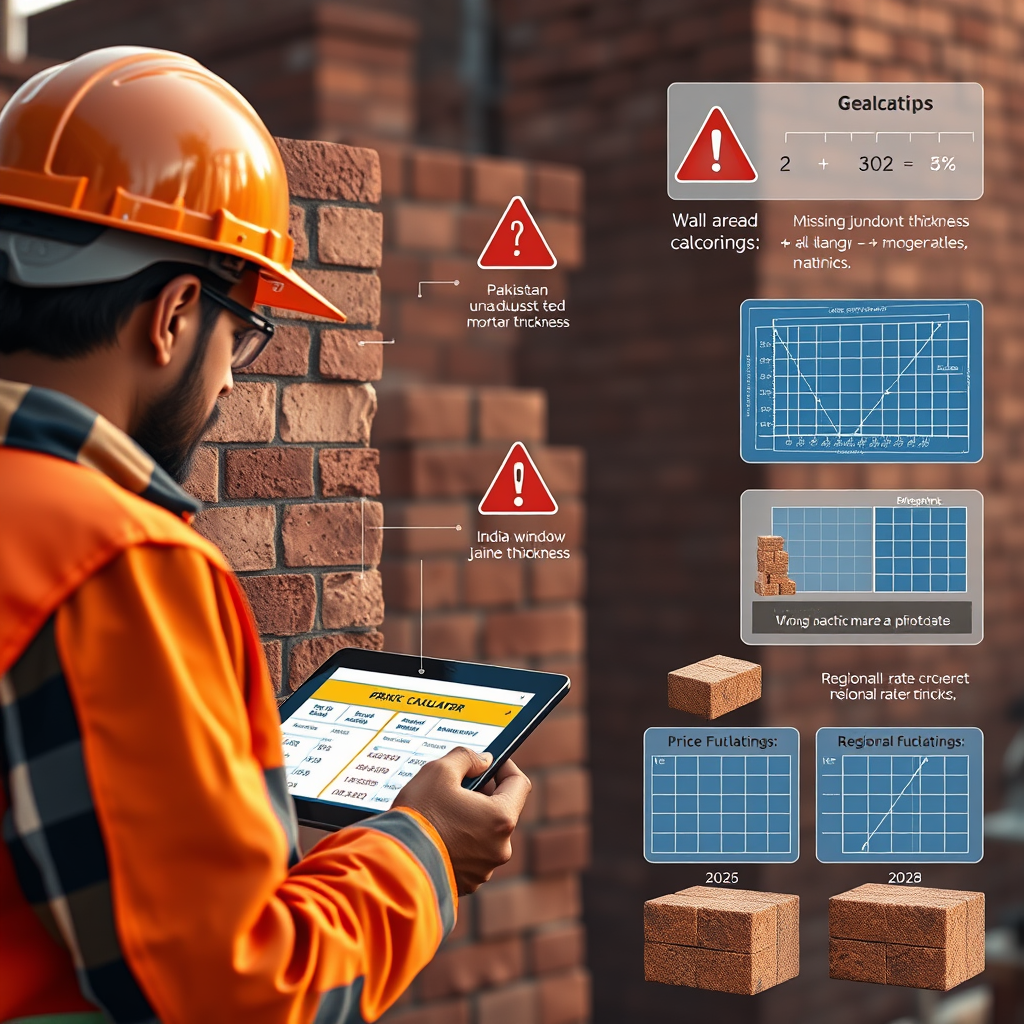 Brick Quantity Calculator: Common Mistakes